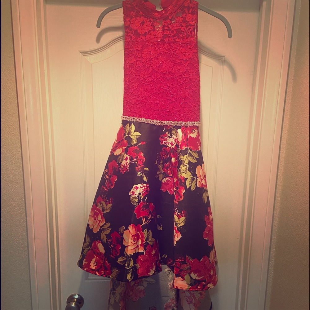 Beautiful speechless high low dress.